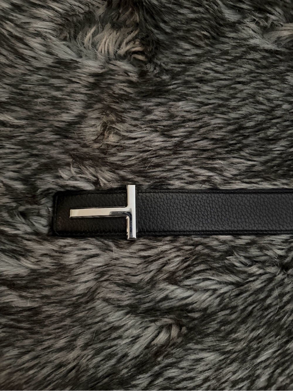 T Buckle Belt black